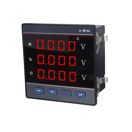 三相数码管电压表